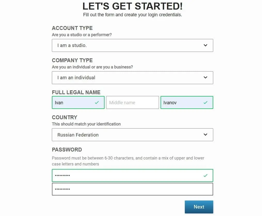Streamate регистрация студии