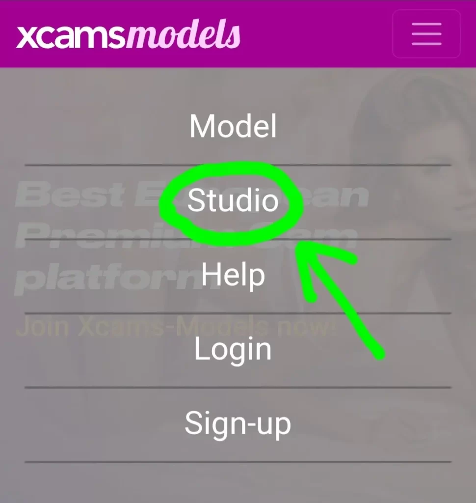 Xmodels регистрация студийного аккаунта