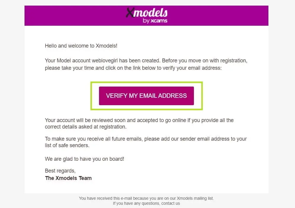 Xcams работа для моделей