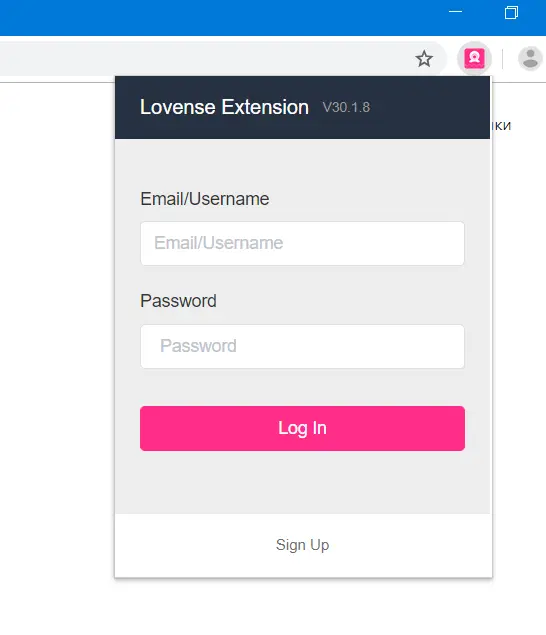 Lovense браузер
