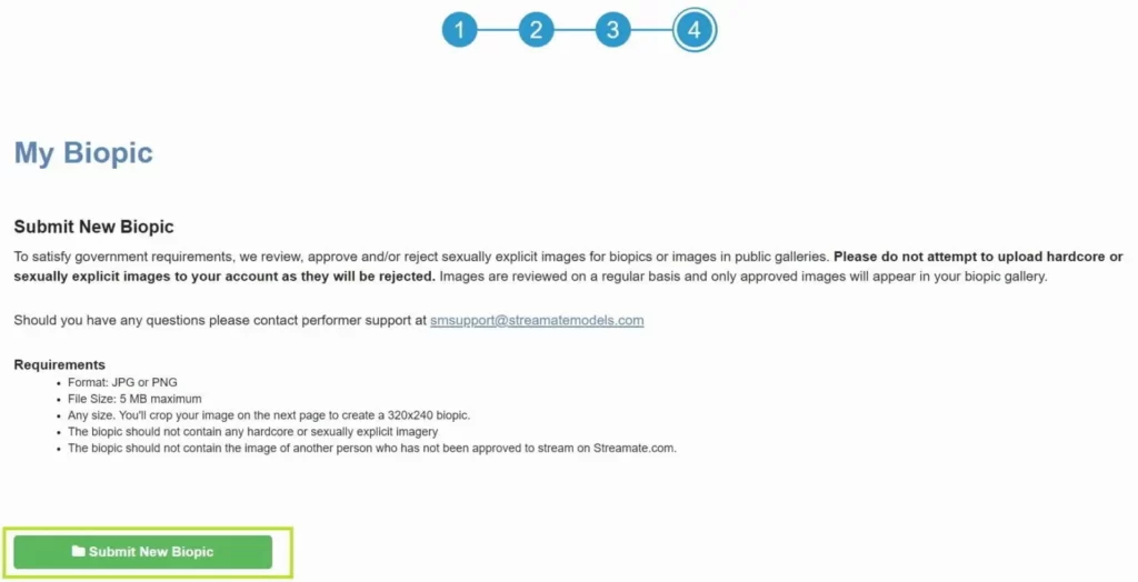 Streamate верификация аккаунта, необходимые документы